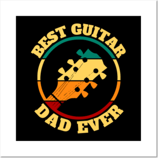 Best Guitar Dad Posters and Art